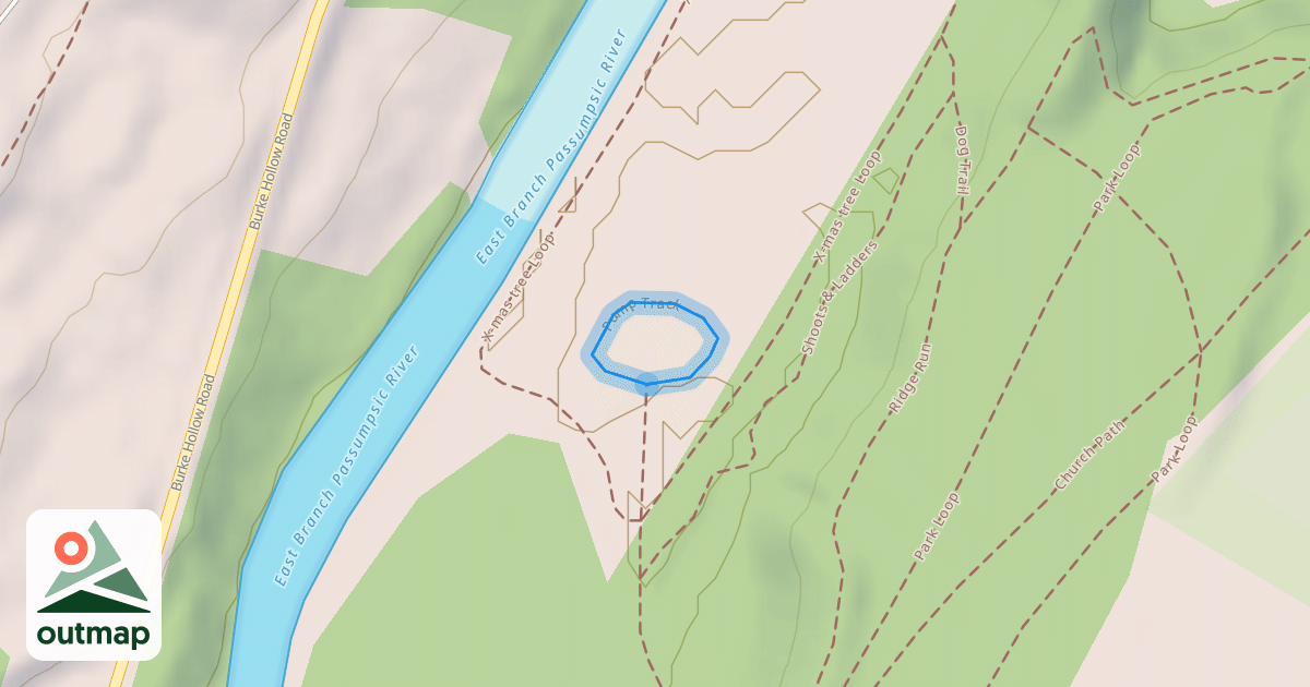 Map of Pump Track