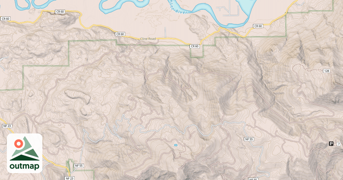 Map of KILBORN CREEK