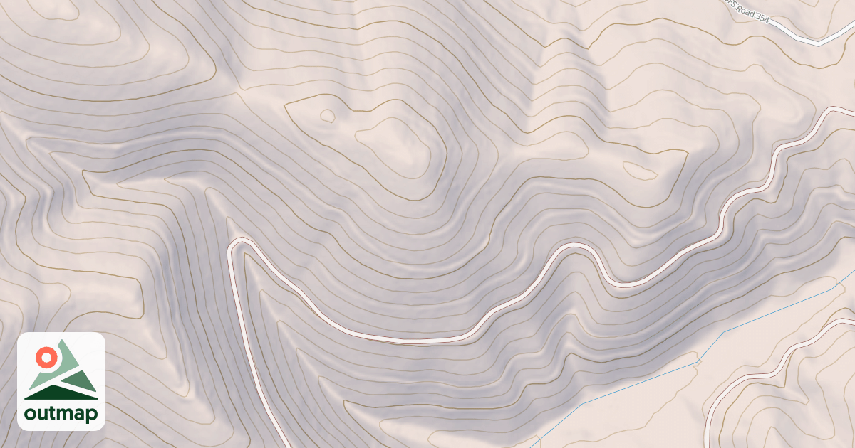 Map of USFS Motor Vehicle Use Map Roads {3E5945C8-D68E-49F5-BE7D-7F69A19B3809}