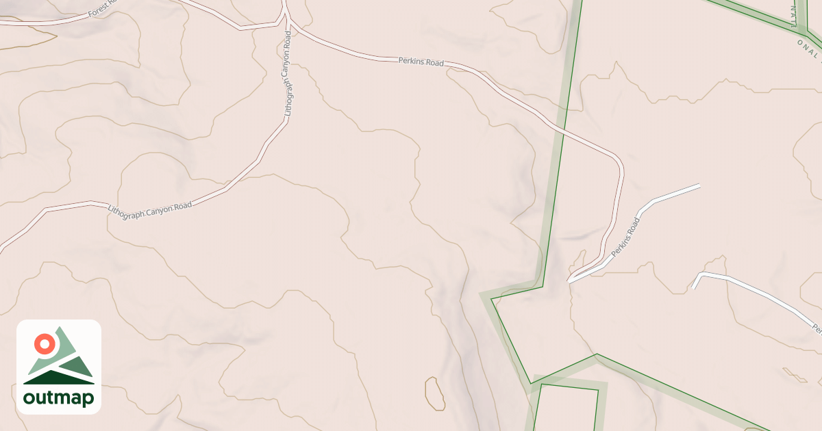 Map of LITHOGRAPH BR 1E