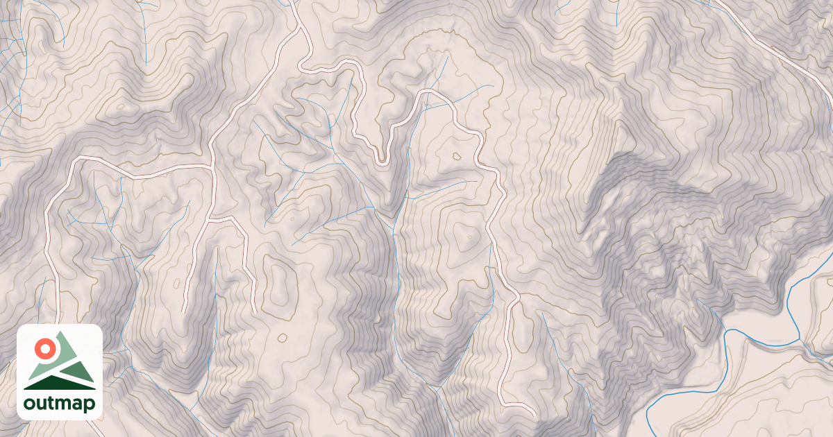 Map of BEAR BASIN A