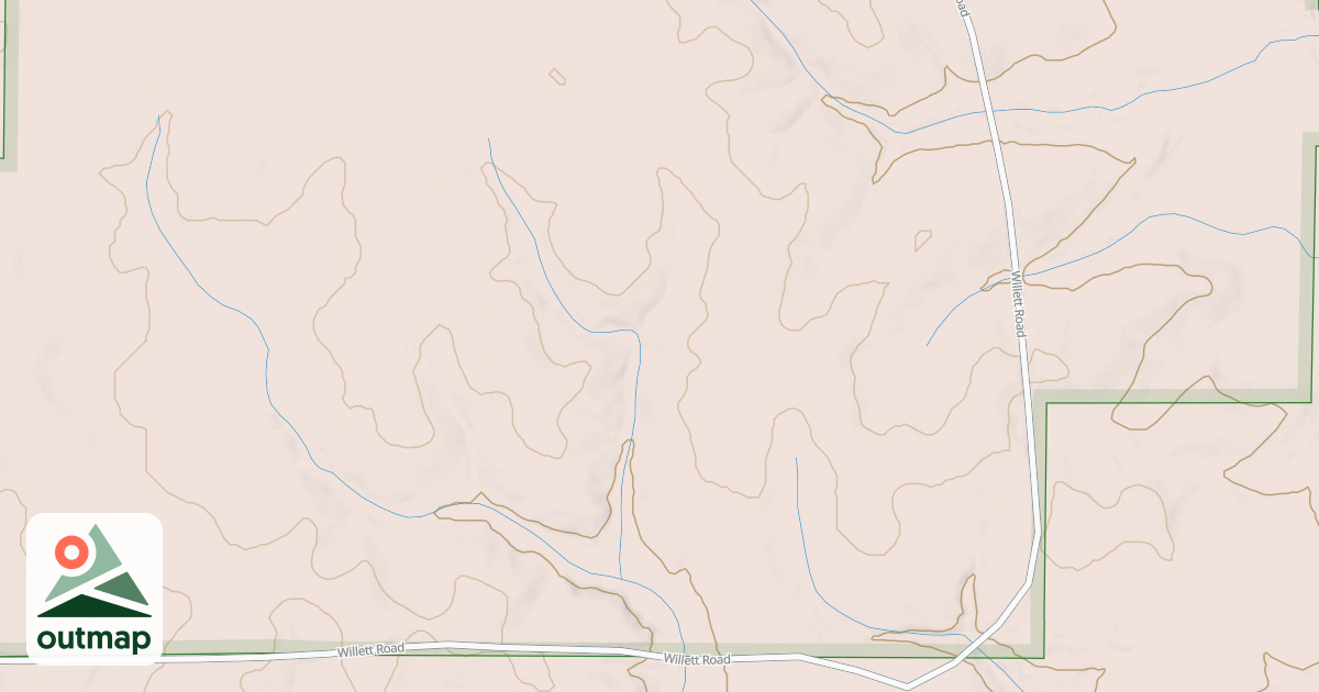 Map of 1222