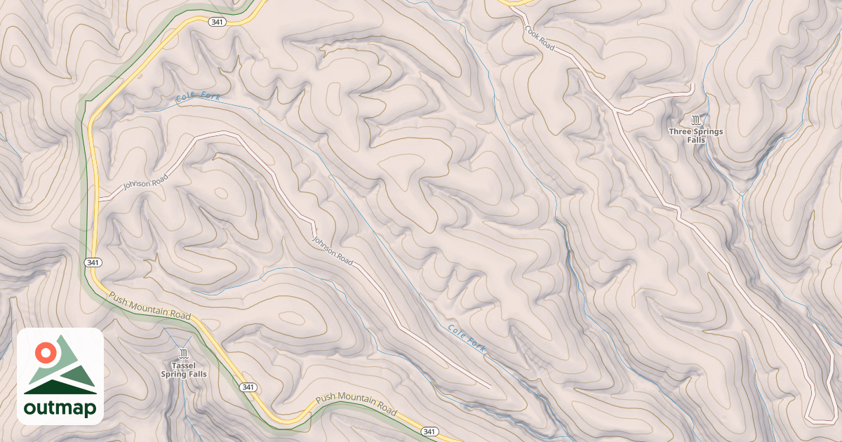 Map of USFS National Forest System Roads {64FF8ADE-EC8F-4CBD-82FA-C83B8B4C6373}