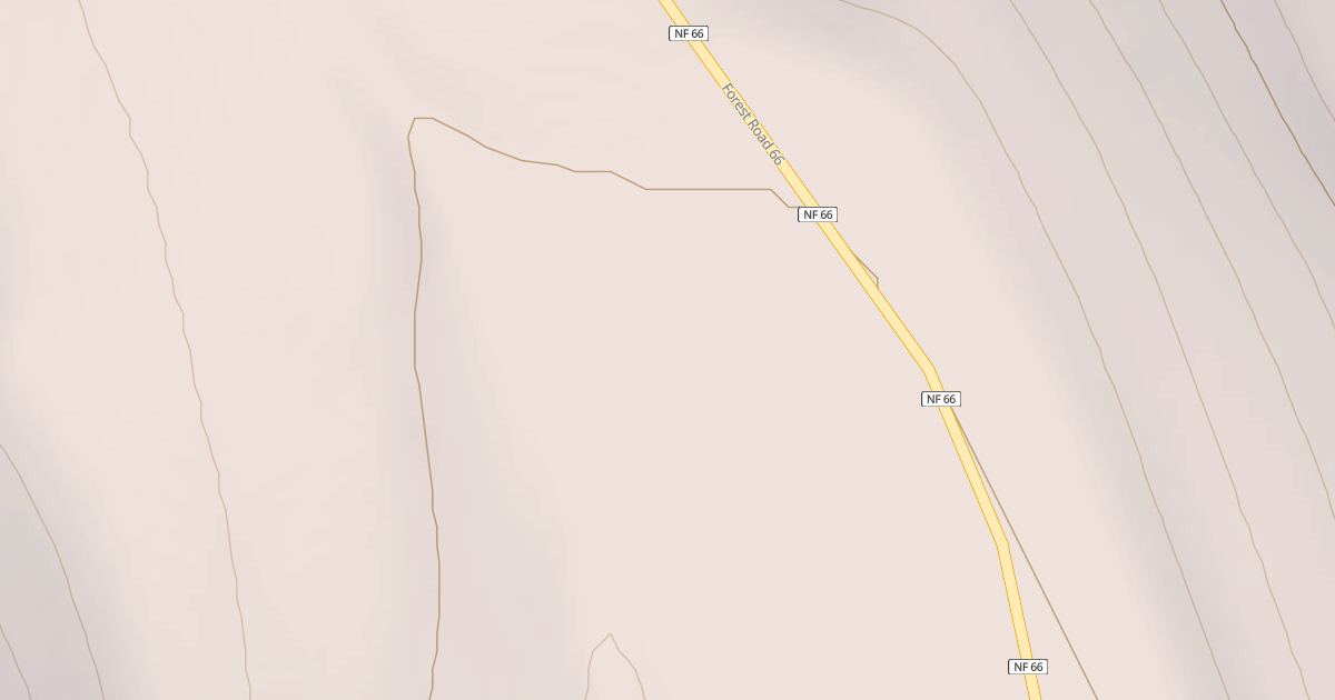Map preview of USFS National Forest System Roads {92277061-D7B4-4A29-AA68-F221BE934E27}