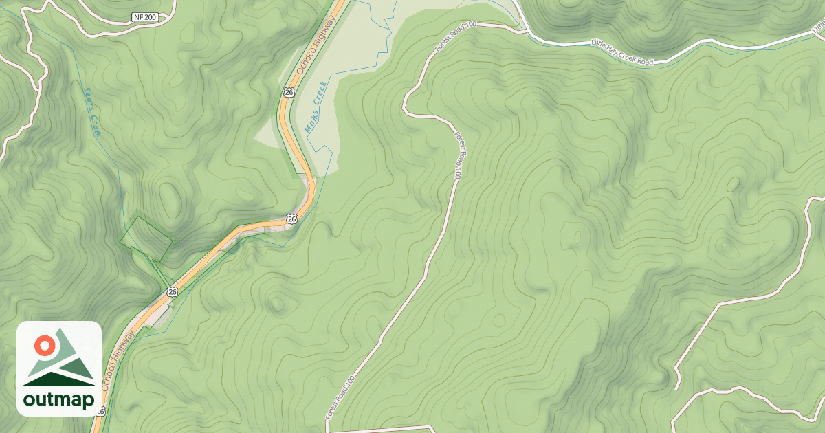 Map of USFS Motor Vehicle Use Map Roads {8D2748DD-7025-46F8-974F-31F4AABFA15F}
