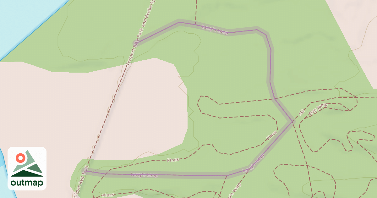 Map of Larry's Loop