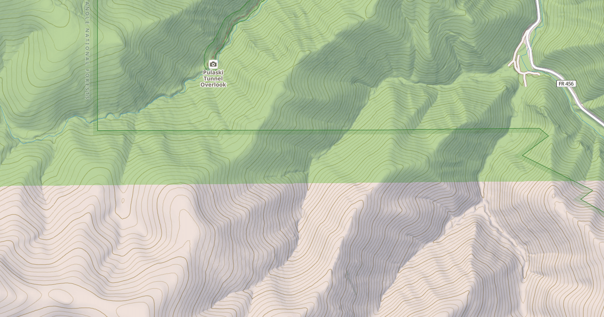 Map preview of Cranky Gulch