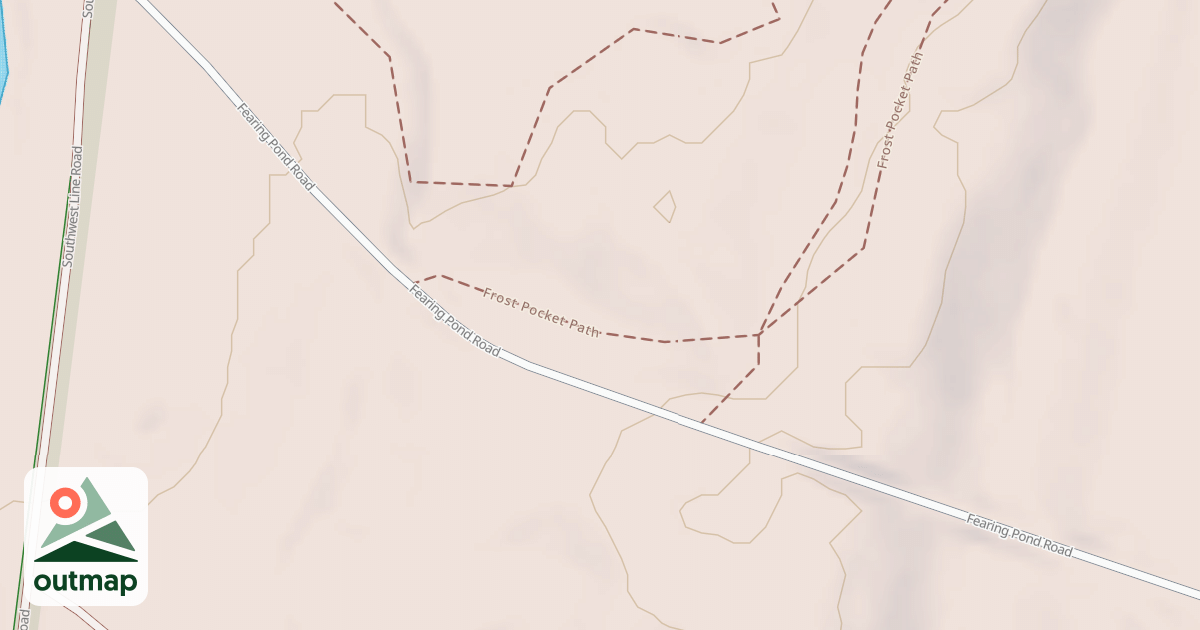 Map of Frost Pocket Path