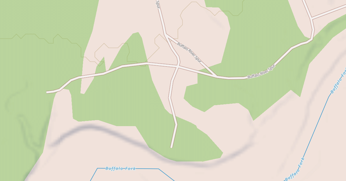 Map preview of DISPERSED CAMP SPUR