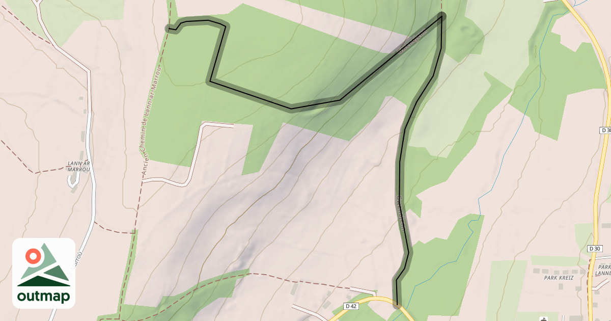 Map of Gwenojenn