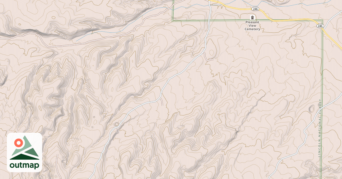 Map of SEVEN CABINS
