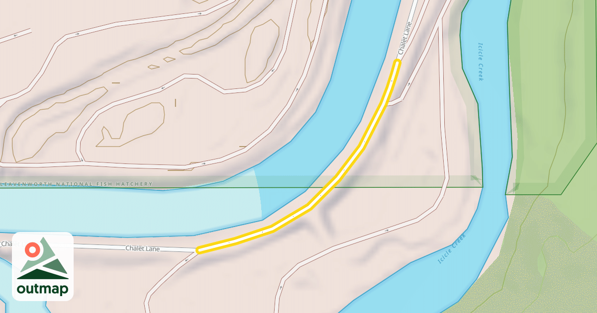 Map of Chalet Lane