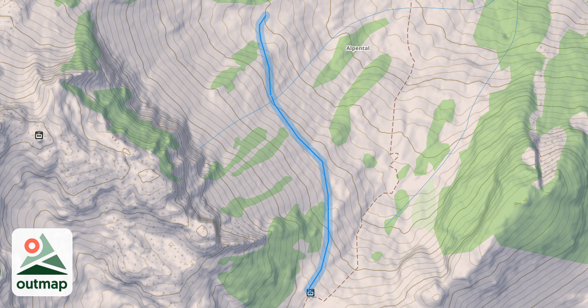 Map of Cascade Traverse