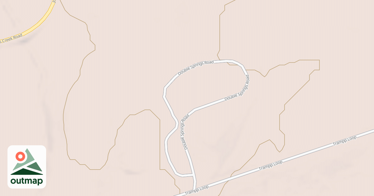 Map of LITTLE PINES CAMP LOOP B