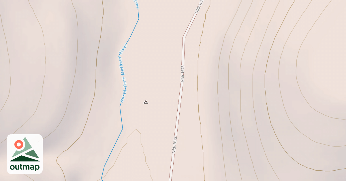 Map of NORTH FORK CG MRS