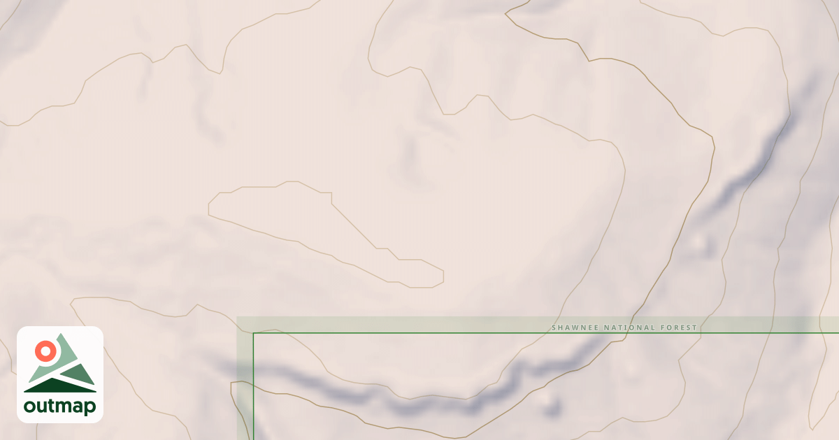 Map of JOHNSON HOLLOW SPUR