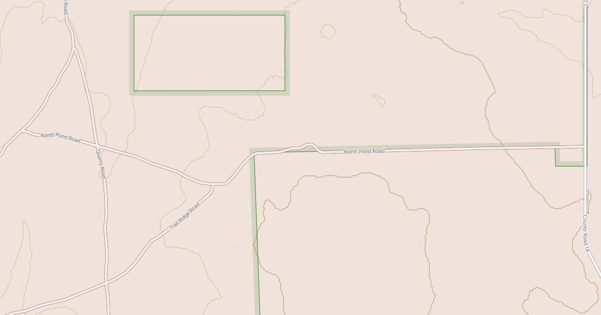 Map preview of NORTH POND