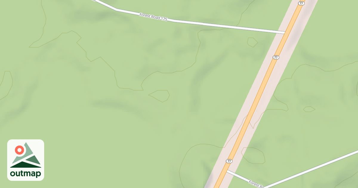 Map of FR 175E