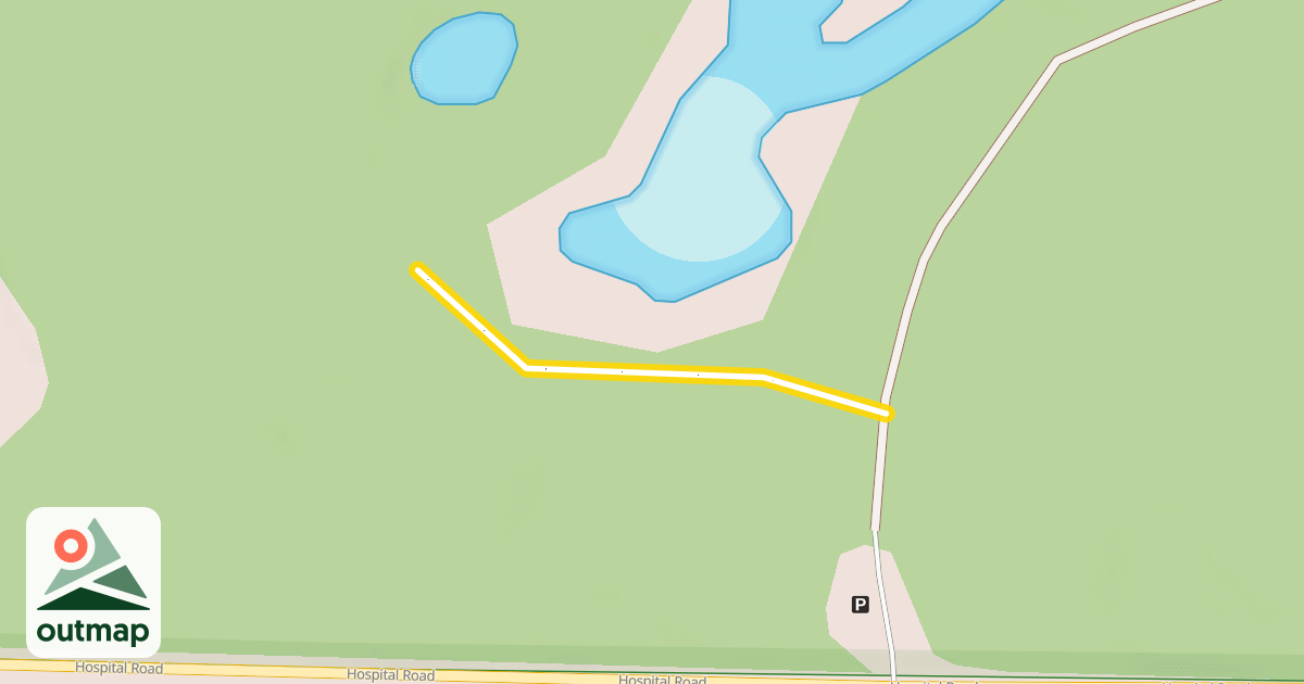 Map of Hospital Trails