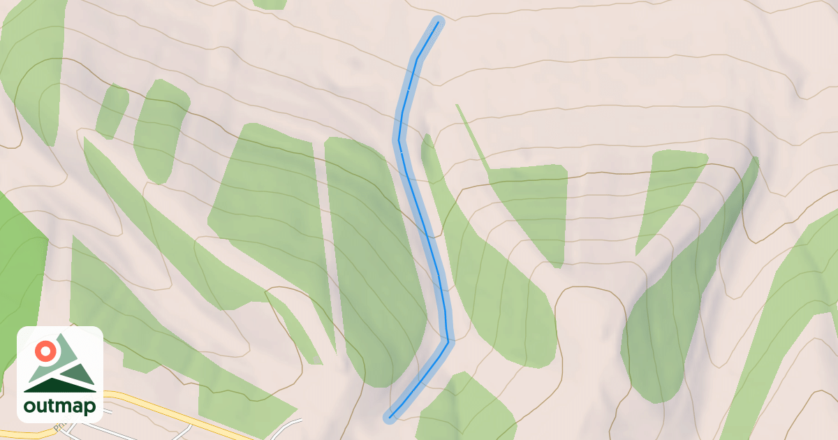 Map of Clyde’s Super Slide