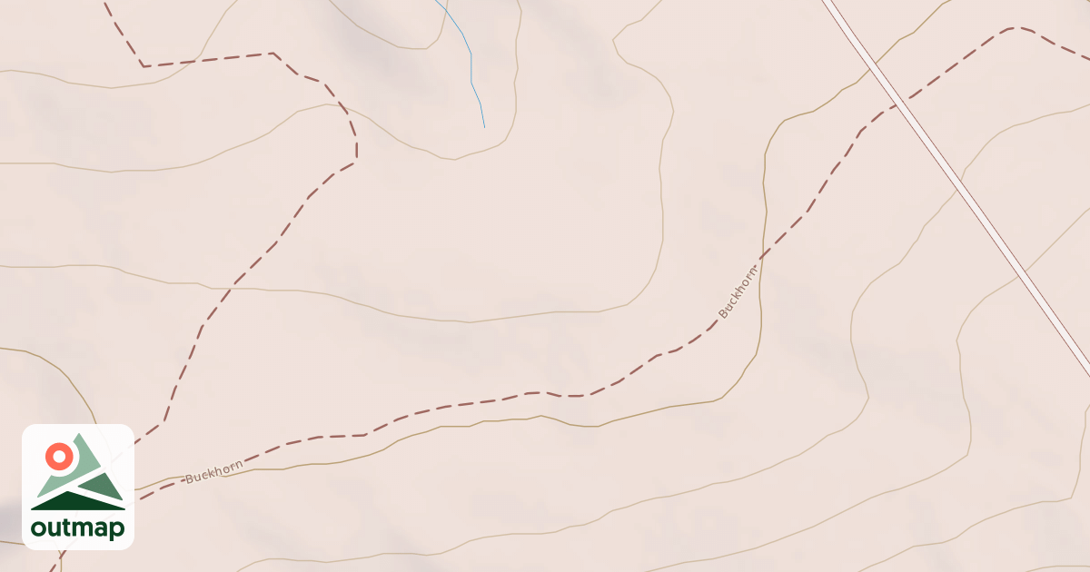 Map of Buckhorn
