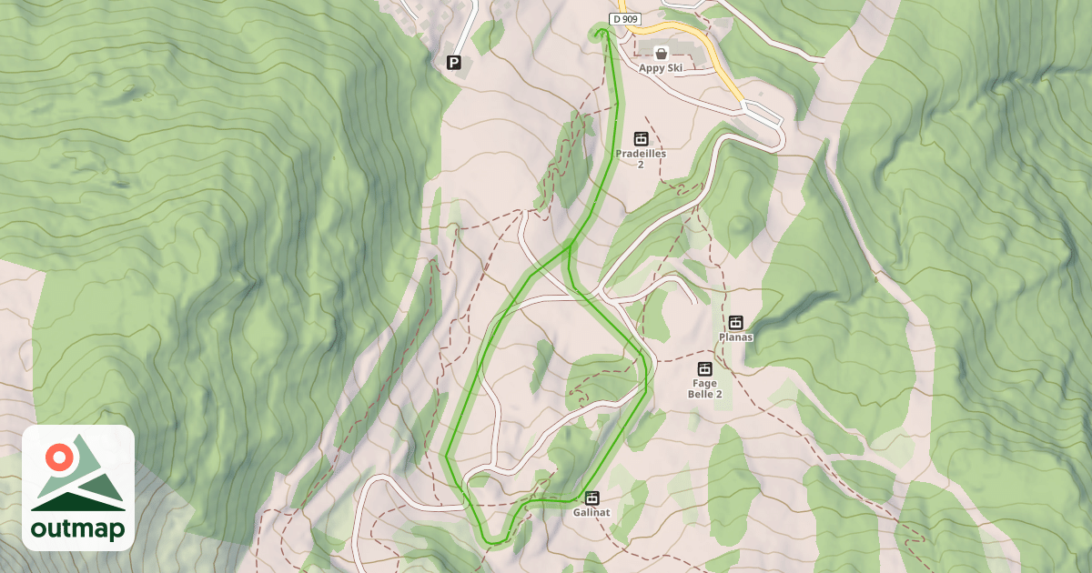 Map of Myrtilles