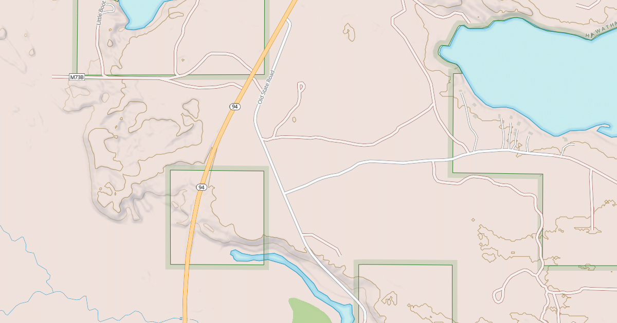 Map preview of MIDDLE BRANCH STUTTS CREEK