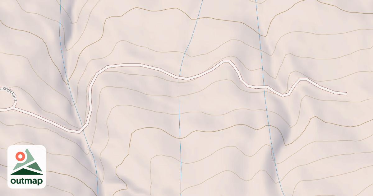 Map of LANTZ RIDGE SPUR D