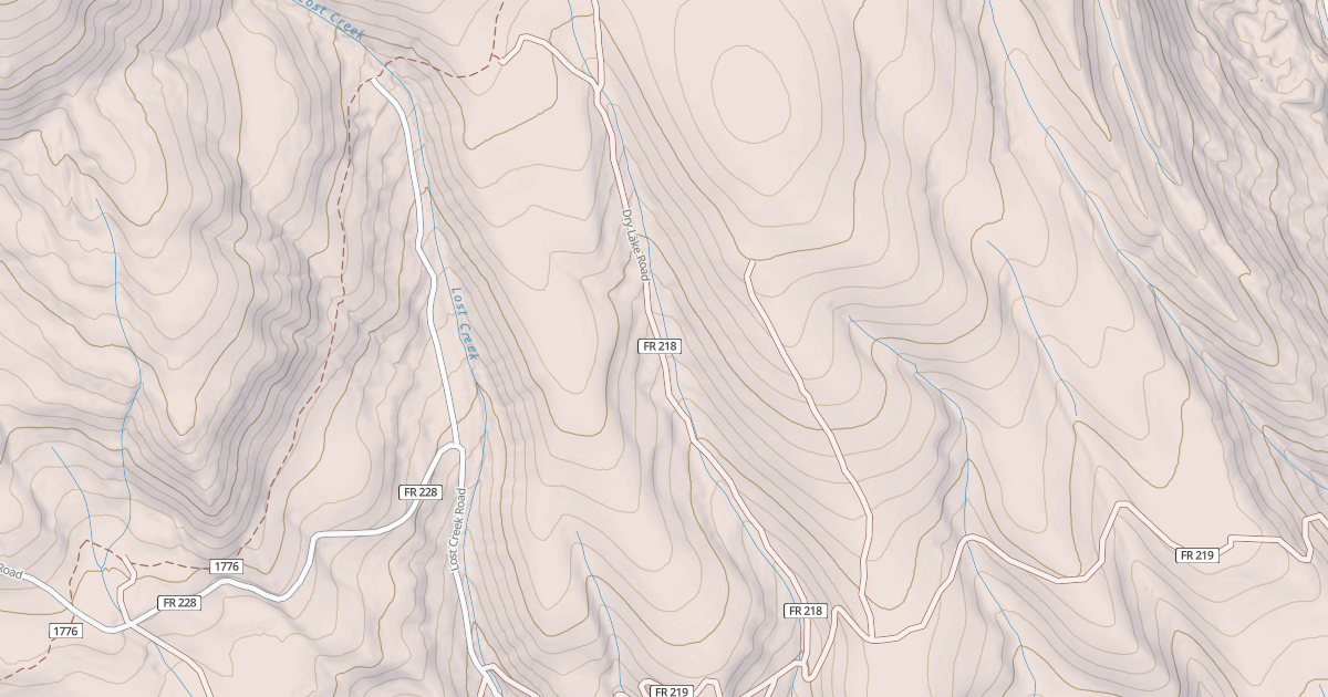 Map preview of DRY LAKE
