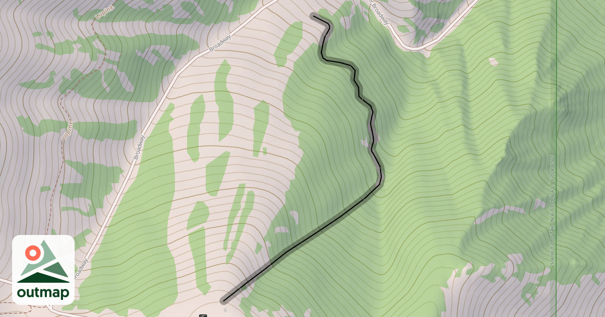 Map of Fire Trail