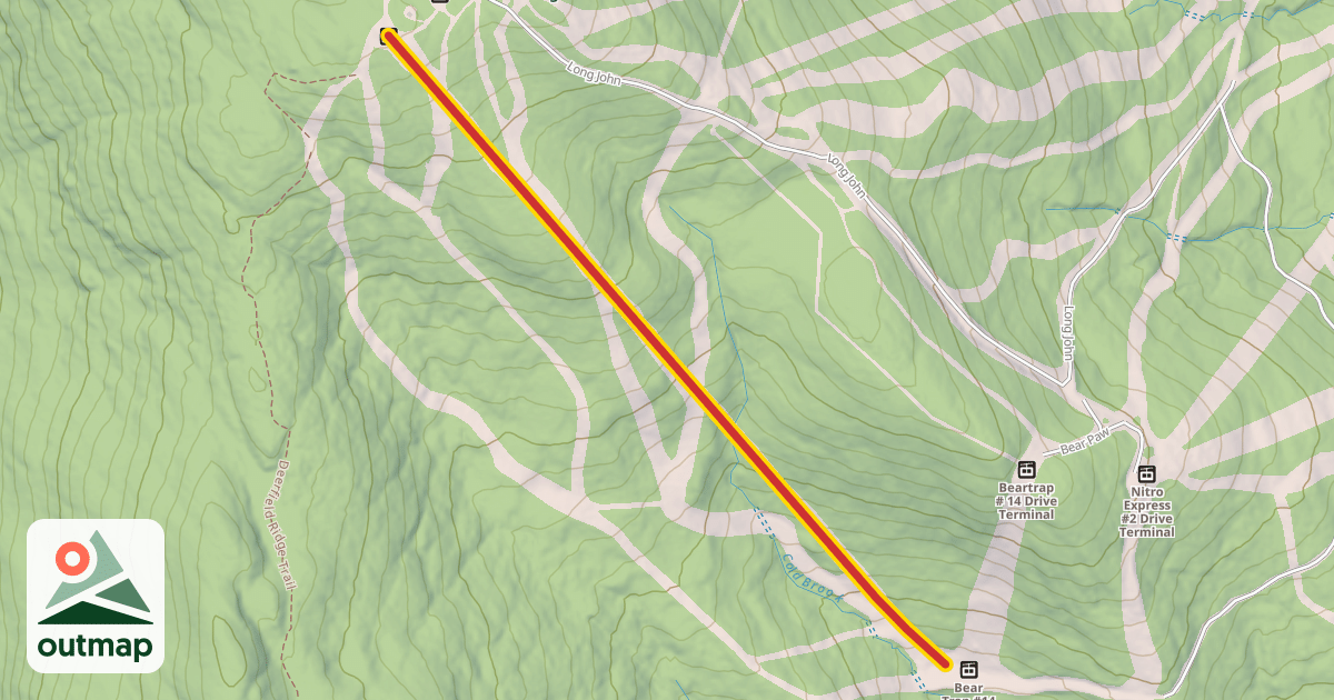 Map of Sunbrook Express #19