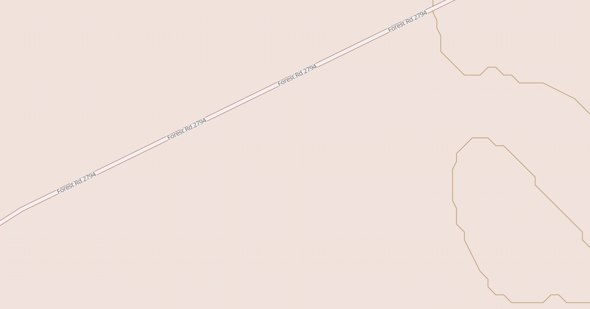 Map preview of FR 2794 SPUR B