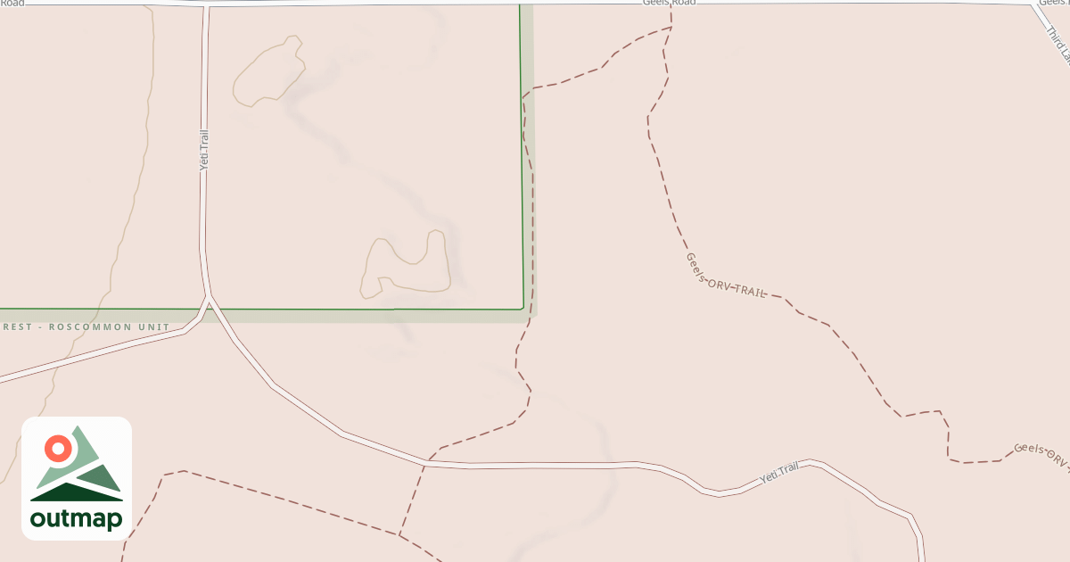 Map of Geels Trail