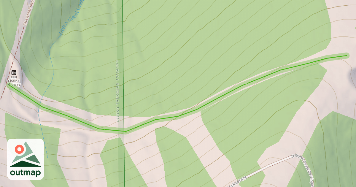Map of Beaver Slide