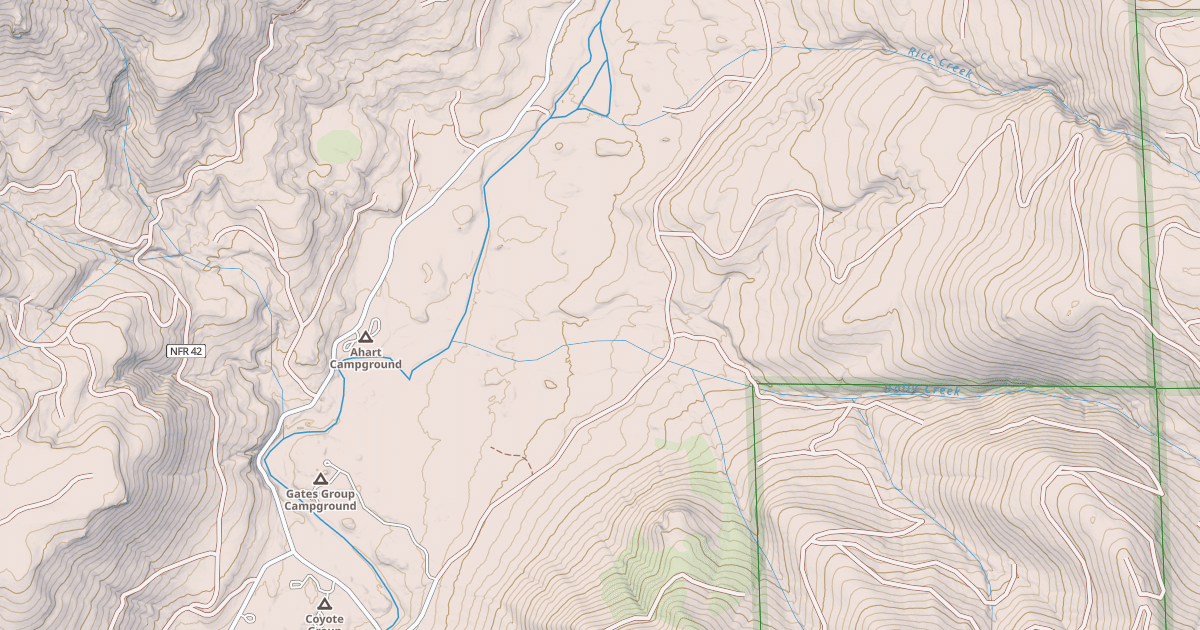 Map preview of COYOTE SPRING