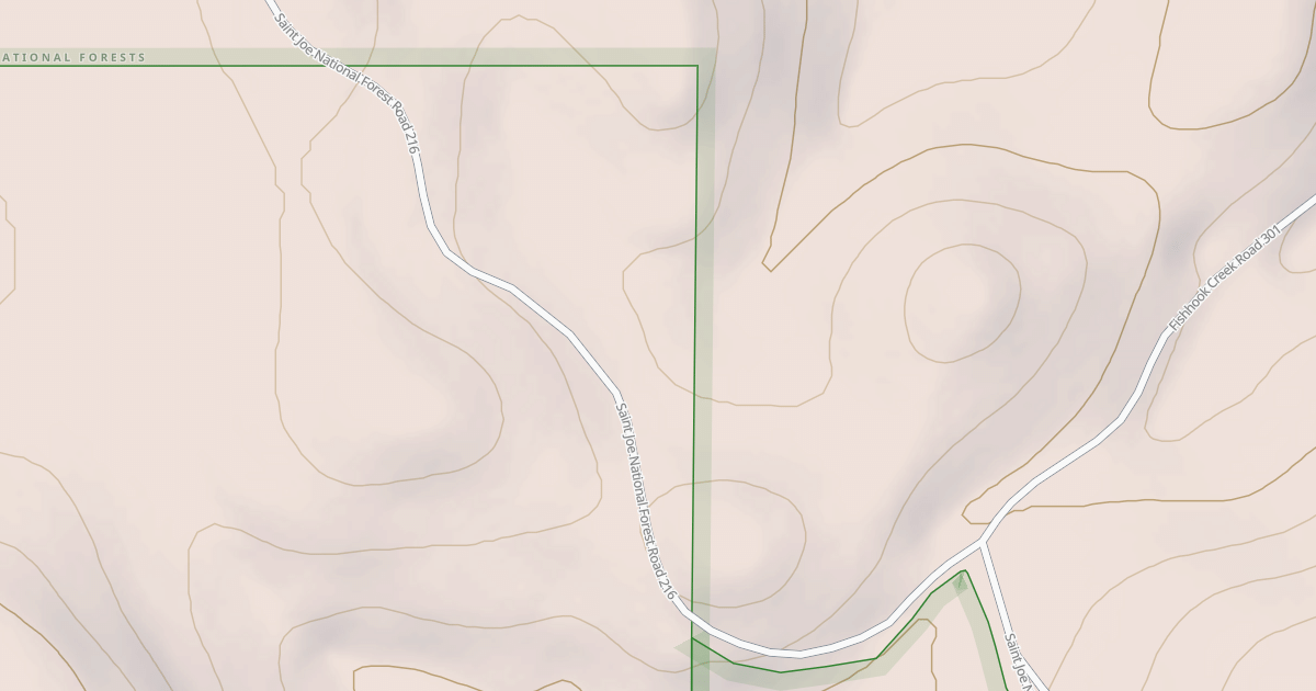 Map preview of HOMESTEAD CREEK