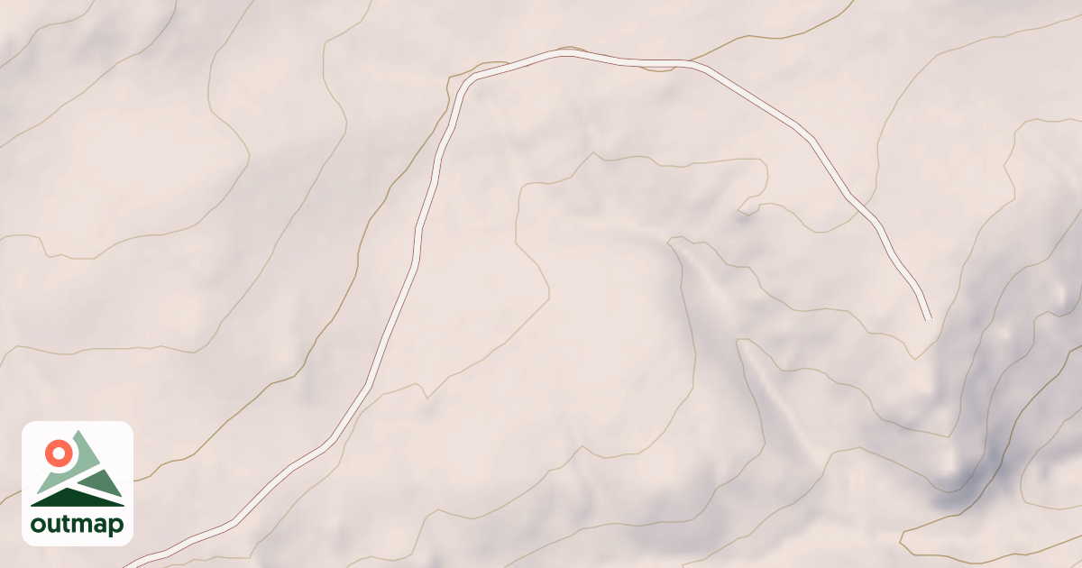 Map of DOUGLAS FIR SPUR 2B
