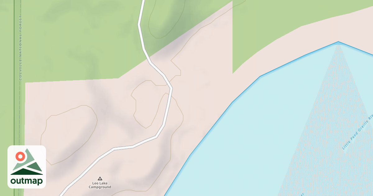 Map of LEO BOAT RAMP