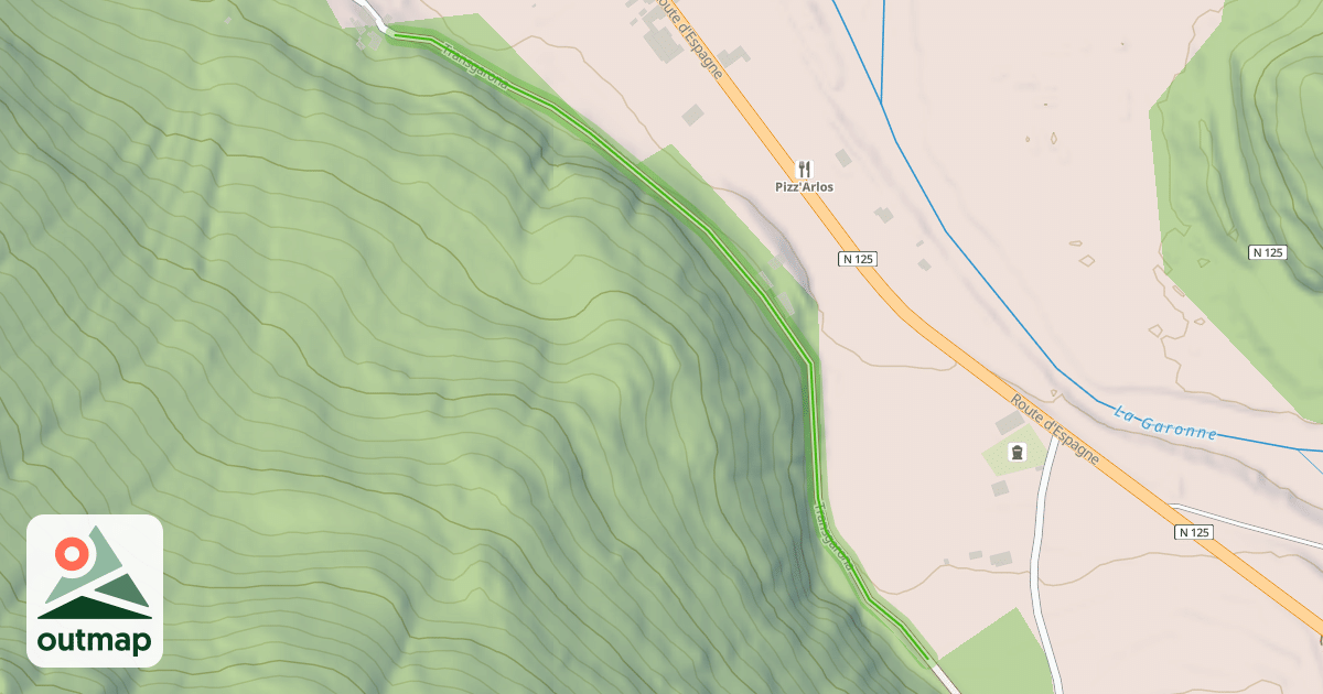 Map of Transgarona