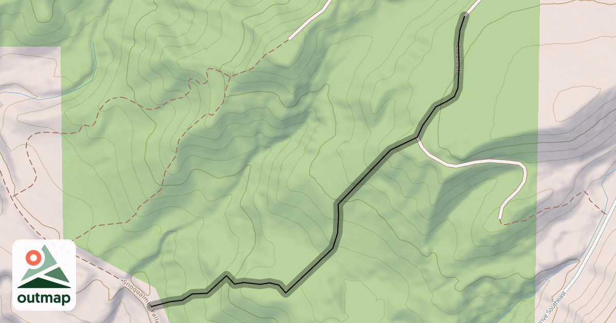 Map of Clearcut