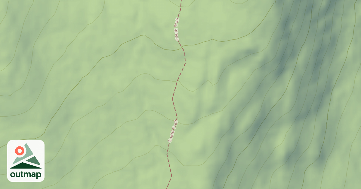 Map of Gould Trail