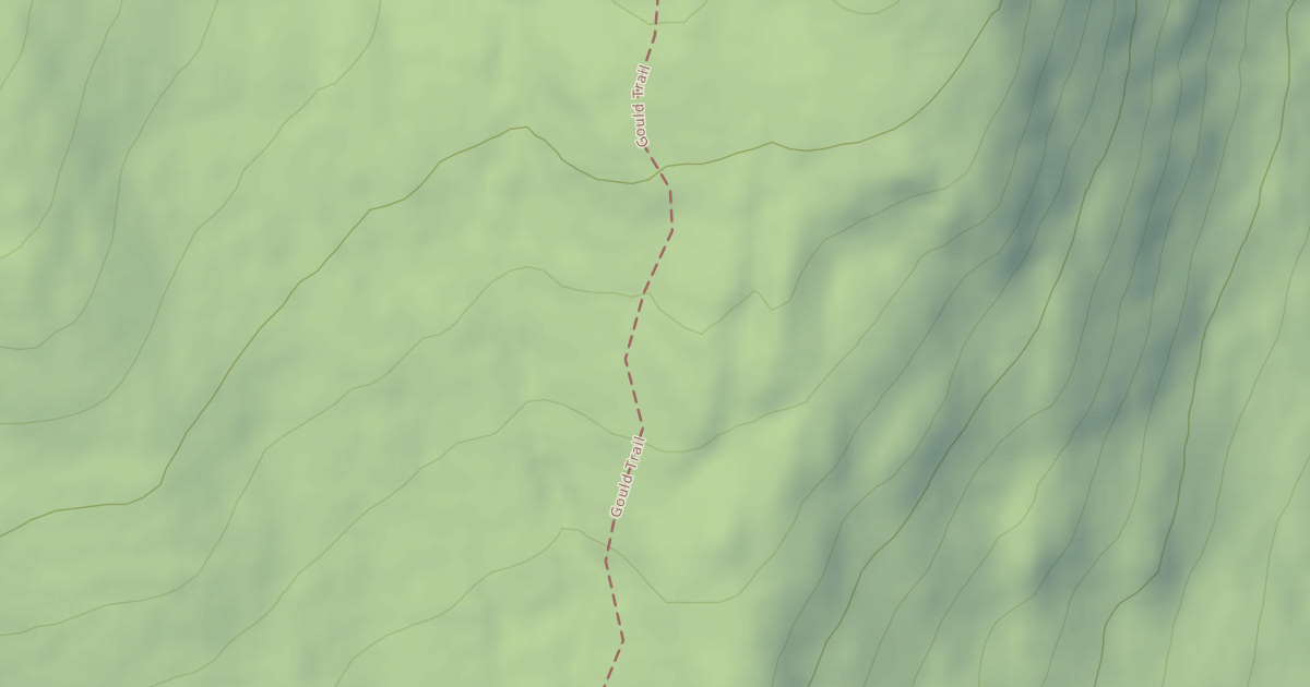 Map preview of Gould Trail