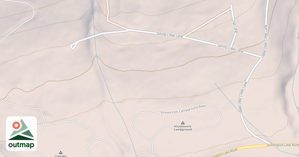 Map of CAMPGROUND ACCESS
