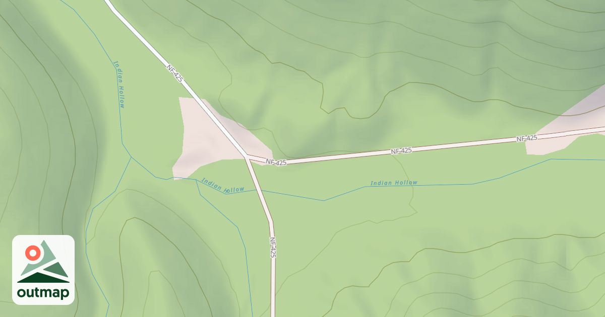 Map of BIG SADDLE-BEE SPRING