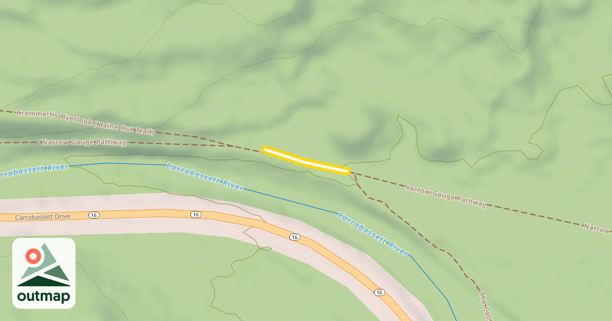 Map of Narrow Gauge Pathway