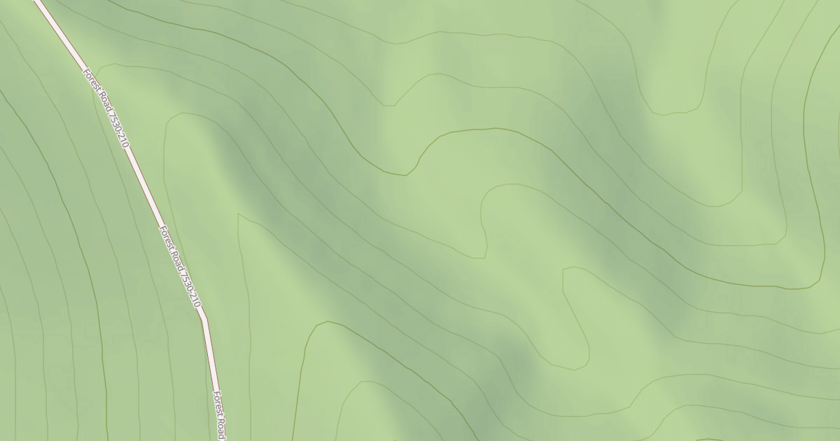 Map preview of USFS National Forest System Roads {0BDCEA36-D0E6-4571-845B-8C0FC7B05A82}