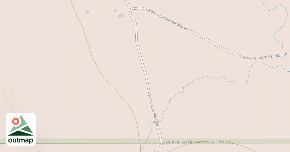 Map of COW CREEK