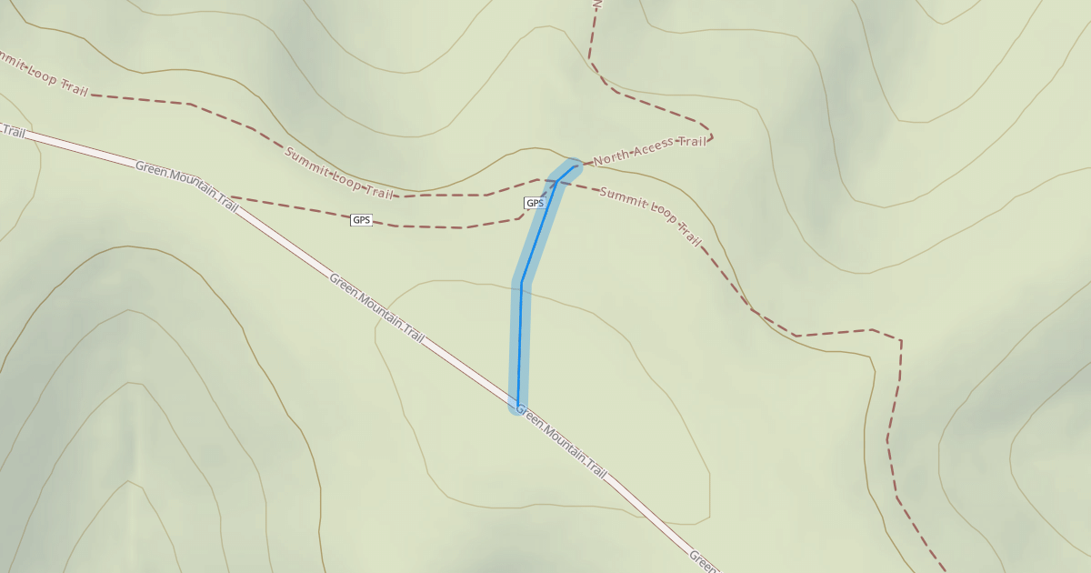 Map preview of North Access