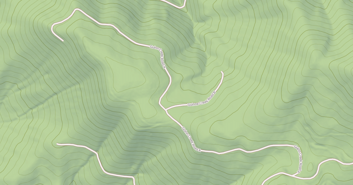 Map preview of GUINN CREEK A