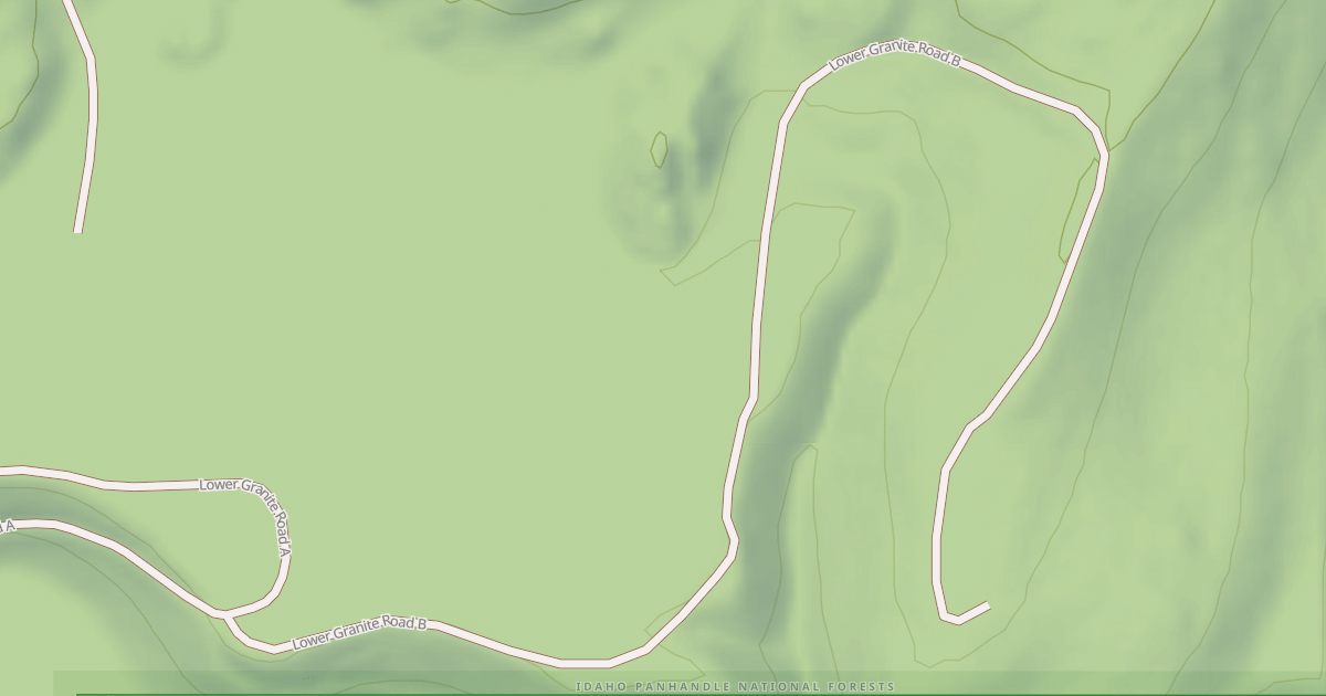 Map preview of LOWER GRANITE B